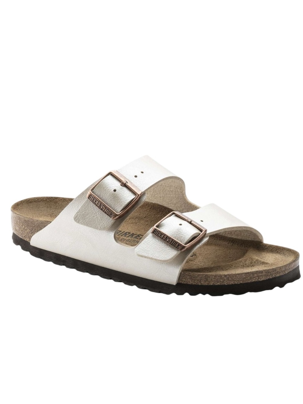 BIRKENSTOCK Arizona Graceful Pearl White Sandals- Women’s Size 41 (EU)/ 10- 10.5 - Picture 8 of 11